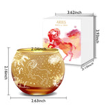 Aries Zodiac Candle Holder Votive Candle Holder