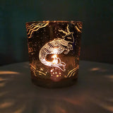 Capricorn Zodiac Candle Holder Votive Candle Holder