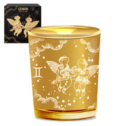 Gemini Zodiac Candle Holder Gold Candle Holder