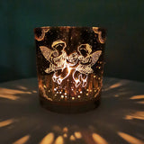 Gemini Zodiac Candle Holder Gold Candle Holder