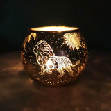 Leo Zodiac Candle Holder Tealight Candle Holder