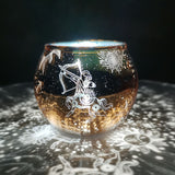 Sagittarius Zodiac Candle Holder Gold Candle Holder