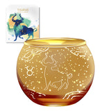 Taurus Zodiac Candle Holder Tealight Candle Holder