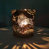 Taurus Zodiac Candle Holder Tealight Candle Holder