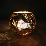 Taurus Zodiac Candle Holder Tealight Candle Holder