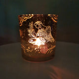 Virgo Zodiac Candle Holder Gold Candle Holder