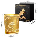 Capricorn Zodiac Candle Holder Votive Candle Holder