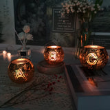 Letter Candle Holder Tealight Candle Holder