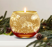 Leo Zodiac Candle