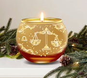 Libra Zodiac Candle