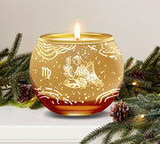 Virgo Zodiac Candle