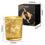 Pisces Zodiac Candle Holder Gold Candle Holder